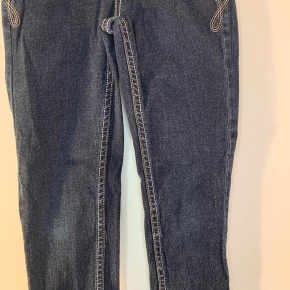 JUSTICE Girl’s Simply Low Dark Wash Skinny Jeans / Size: 6 Slim - Picture 8 of 13